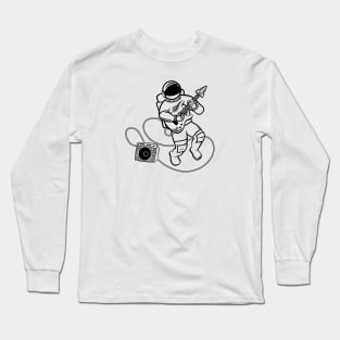 Astronaut Rockstar Long Sleeve T-Shirt